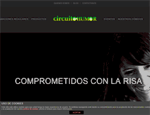 Tablet Screenshot of circuitodehumor.com